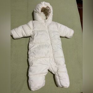 Amazon Essentials White Kids One Piece Footie